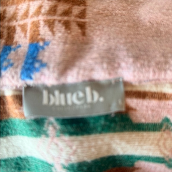 Blueb Geometric Fleece Jacket - Picture 3 of 3